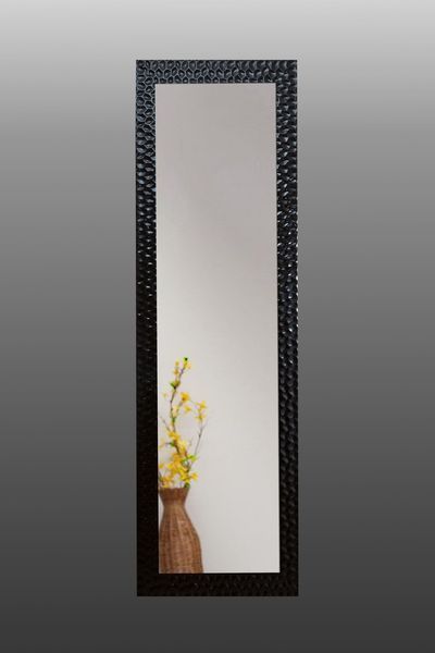 Напольное зеркало в черном цвете 1900х600 мм Sahara black фото